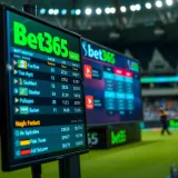 A digital cricket scoreboard showing live IPL match scores on a betting platform interface
