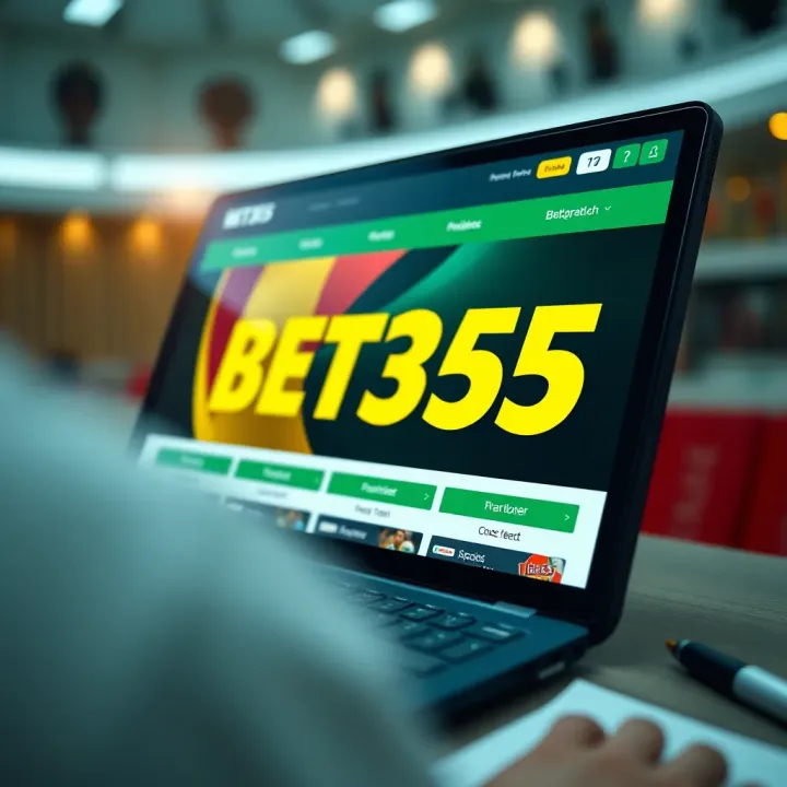 Interface showing Bet365 old version with classic layout and simple navigation