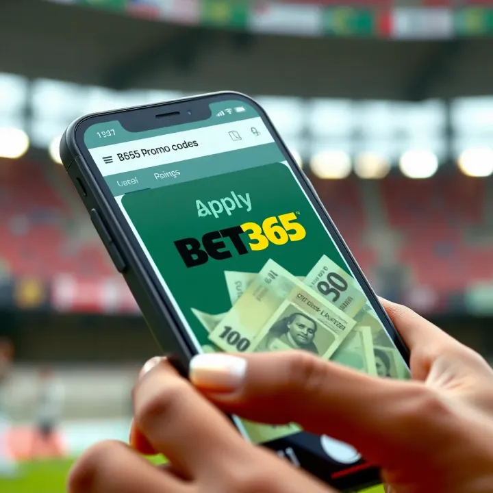 Visual guide showing how to apply Bet365 promo codes on a mobile device with Nigerian naira currency symbols