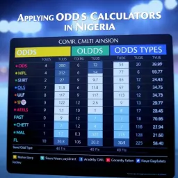 Chart showing comparison of different odds types used in Nigerian sports betting and investment